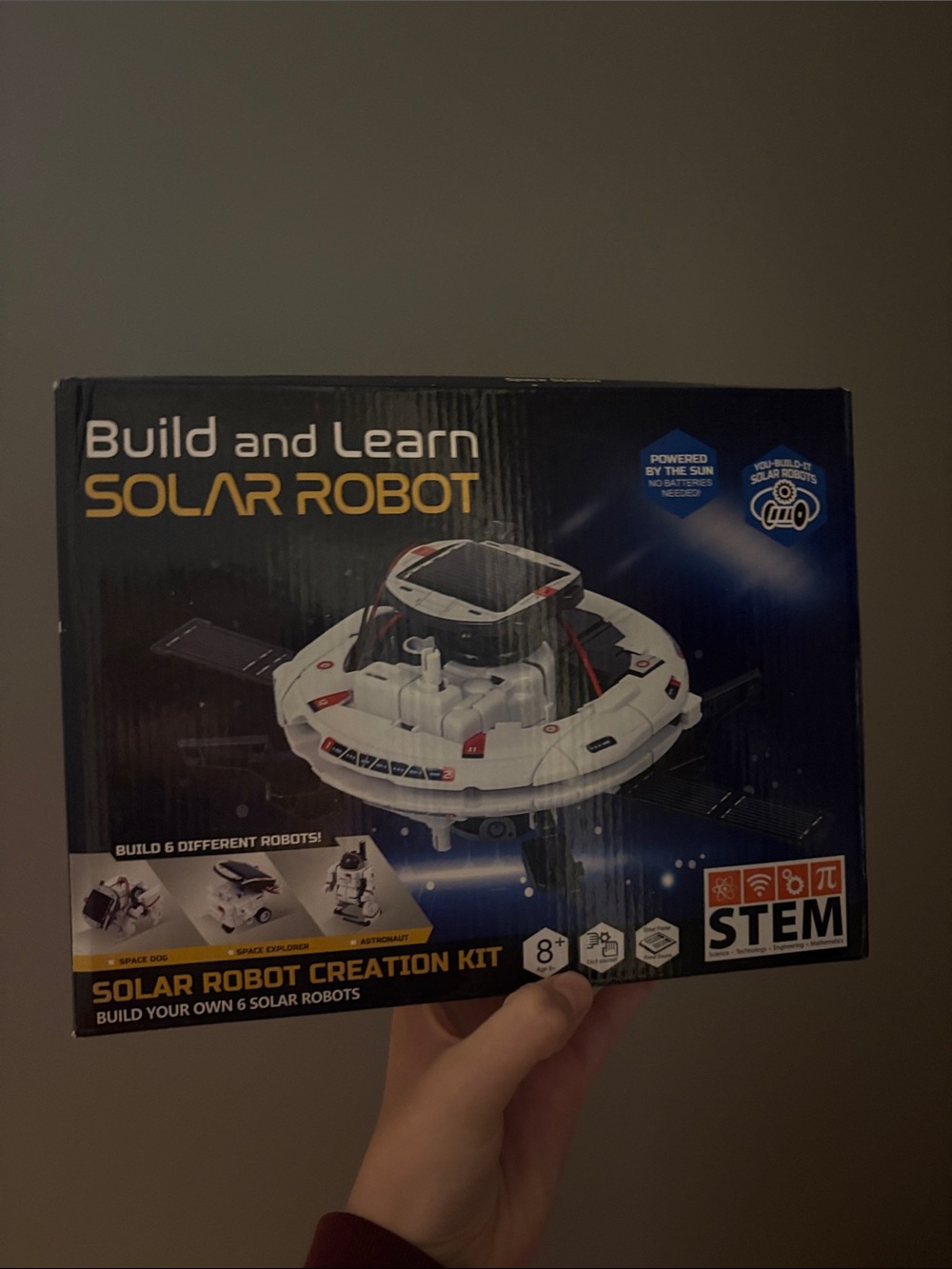 Build and Learn Solar Robot Creations Kit - Building Toy